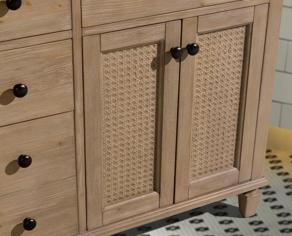 Annie 55 Bathroom Vanity Weathered Fir