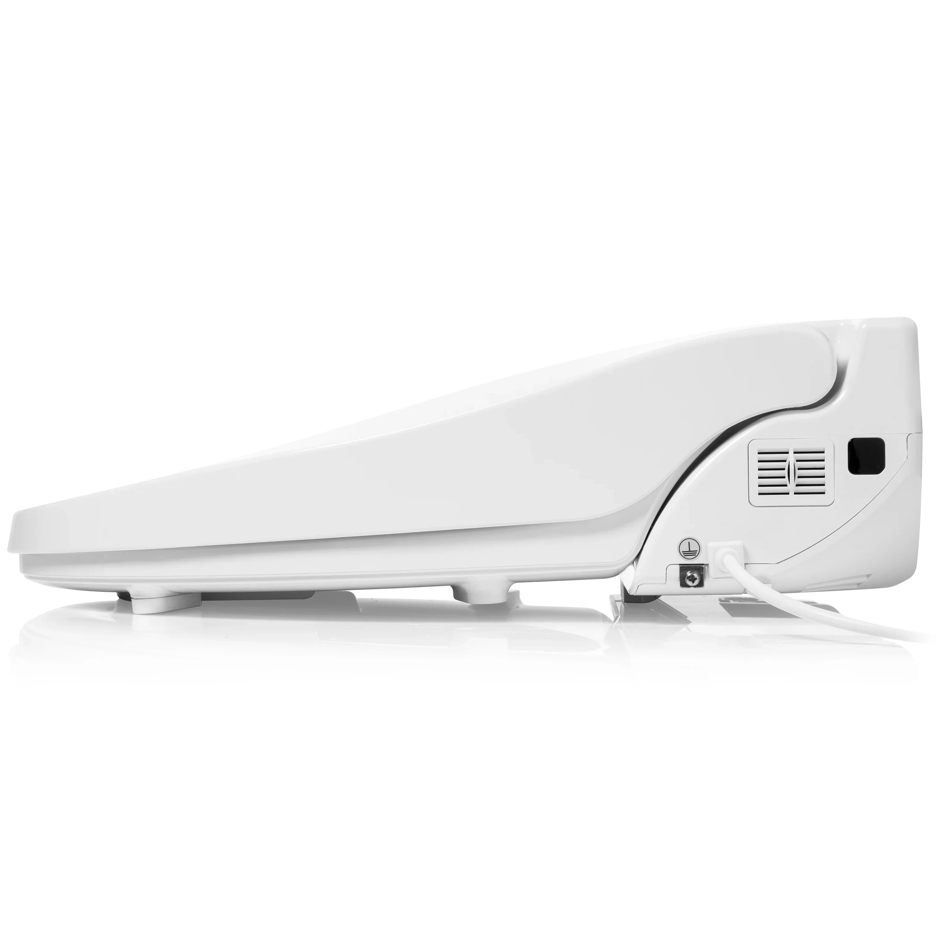 Brondell Swash DR802 Advanced Bidet Toilet Seat with Remote Control, Elongated White