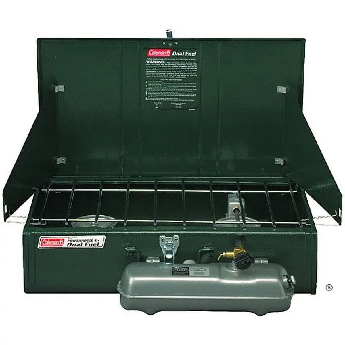 Coleman Guide Series Powerhouse Dual Fuel Gas Camping Stove, 2-Burner