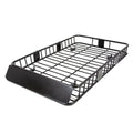 Teledu 64'' Universal Roof Rack w/Extension Cargo SUV Top Luggage Carrier Basket Holder