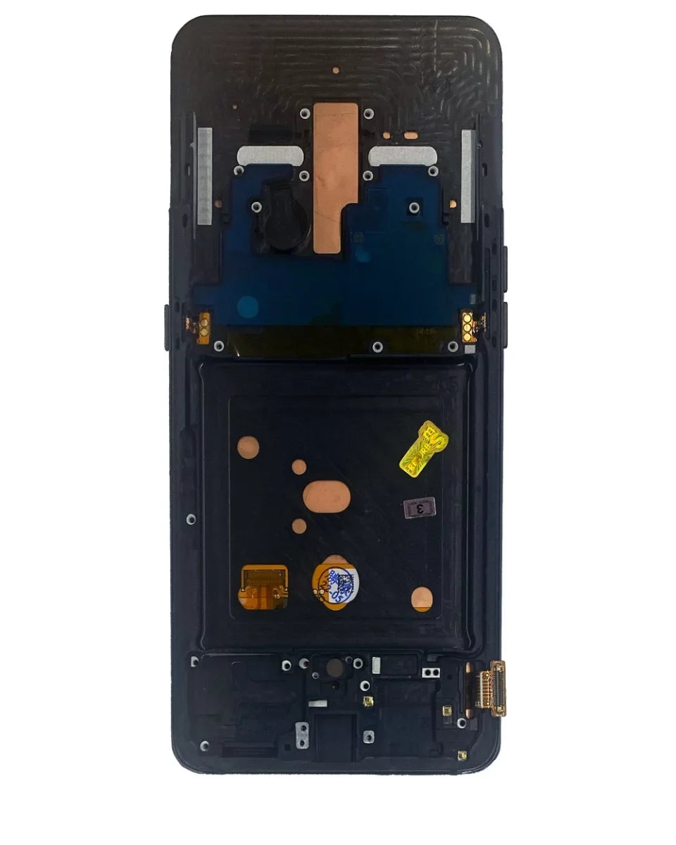 Replacement OLED Assembly With Frame Compatible For Samsung Galaxy A80 (A805 / 2019) (Phantom Black) (Refurbished)