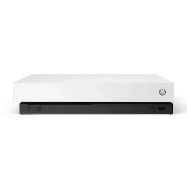 Microsoft Xbox One X 1TB, 4K Ultra HD White Console Only with Headset BOLT AXTION Bundle Used