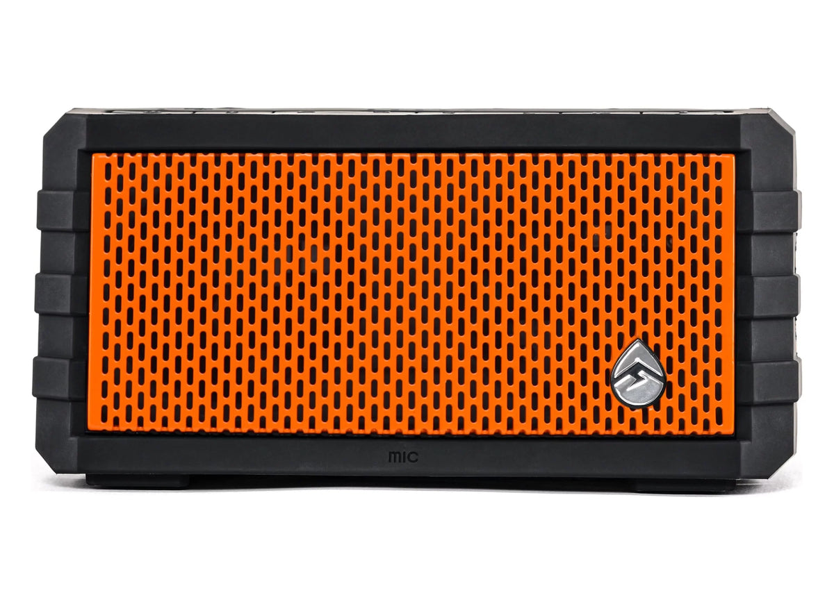 EcoXGear Sol Jam Black Solar Panel 5" x 6" x 3.1" Waterproof, Bluetooth Speaker