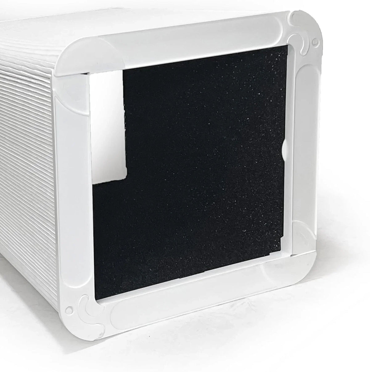 Nispira Collapsible True HEPA Particle Activated Charcoal Filter Replacement Compatible with Blueair Blue Pure 121 Large Air Purifier 620 SQ.FT | Remove Smoke VOCs | 2 Pack