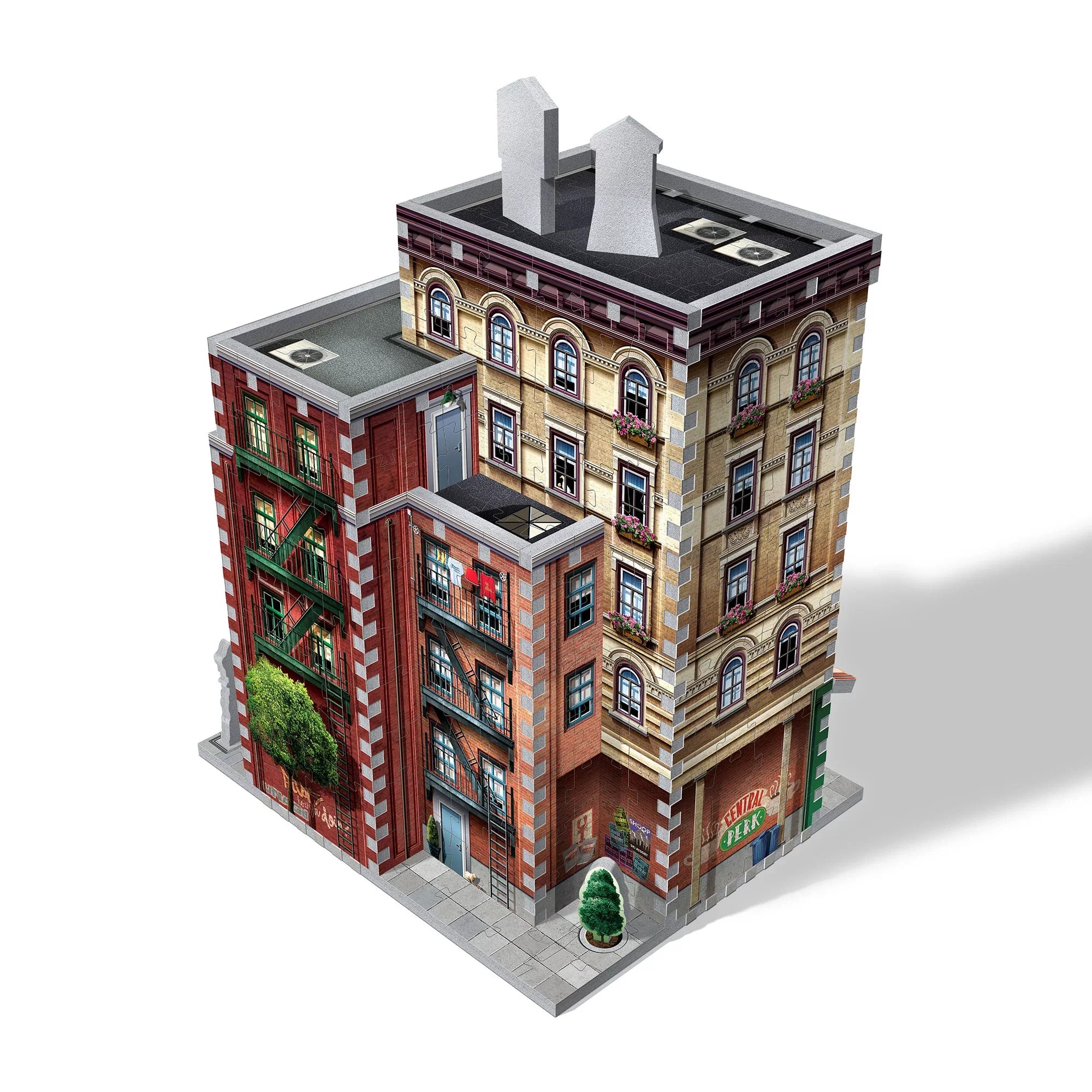 Wrebbit 3D - Friends TV Series Central Perk Coffee Shop 440-Piece 3D Jigsaw Puzzle