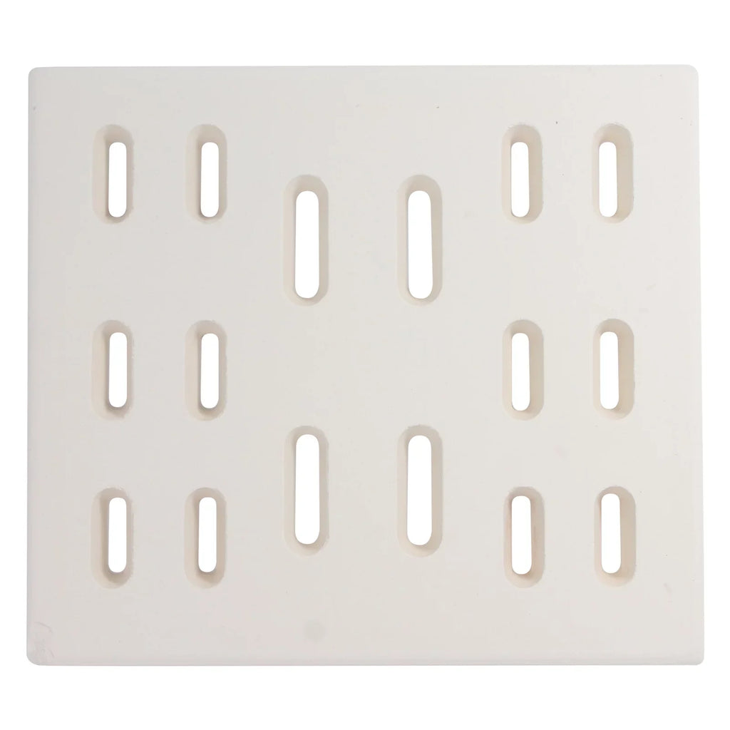 3-Pack BBQ Grill Heat Shield Plate Tent Replacement Parts for Sams Bakers & Chefs Y0005XC-1 - Compatible Barbeque Ceramic Flame Tamer, Flavorizer Bar, Vaporizer Bar, Burner Cover 8"