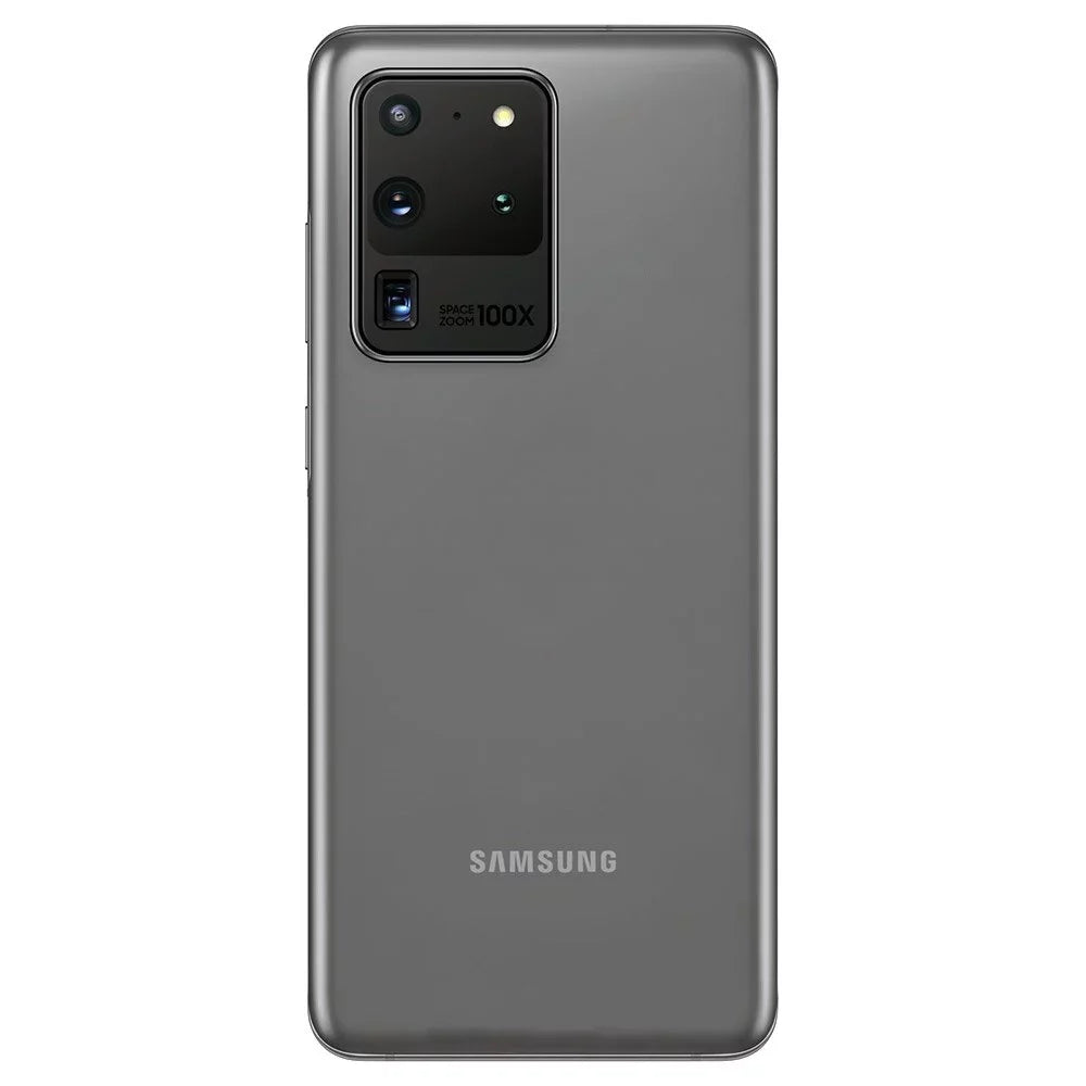 Restored Samsung Galaxy S20 Ultra, 128GB, Cosmic Gray Fully Unlocked (Refurbished)