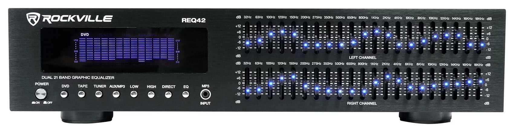 Technical Pro 6000w 6) Zone, Home Theater Bluetooth Receiver+12) 8" Speakers+EQ
