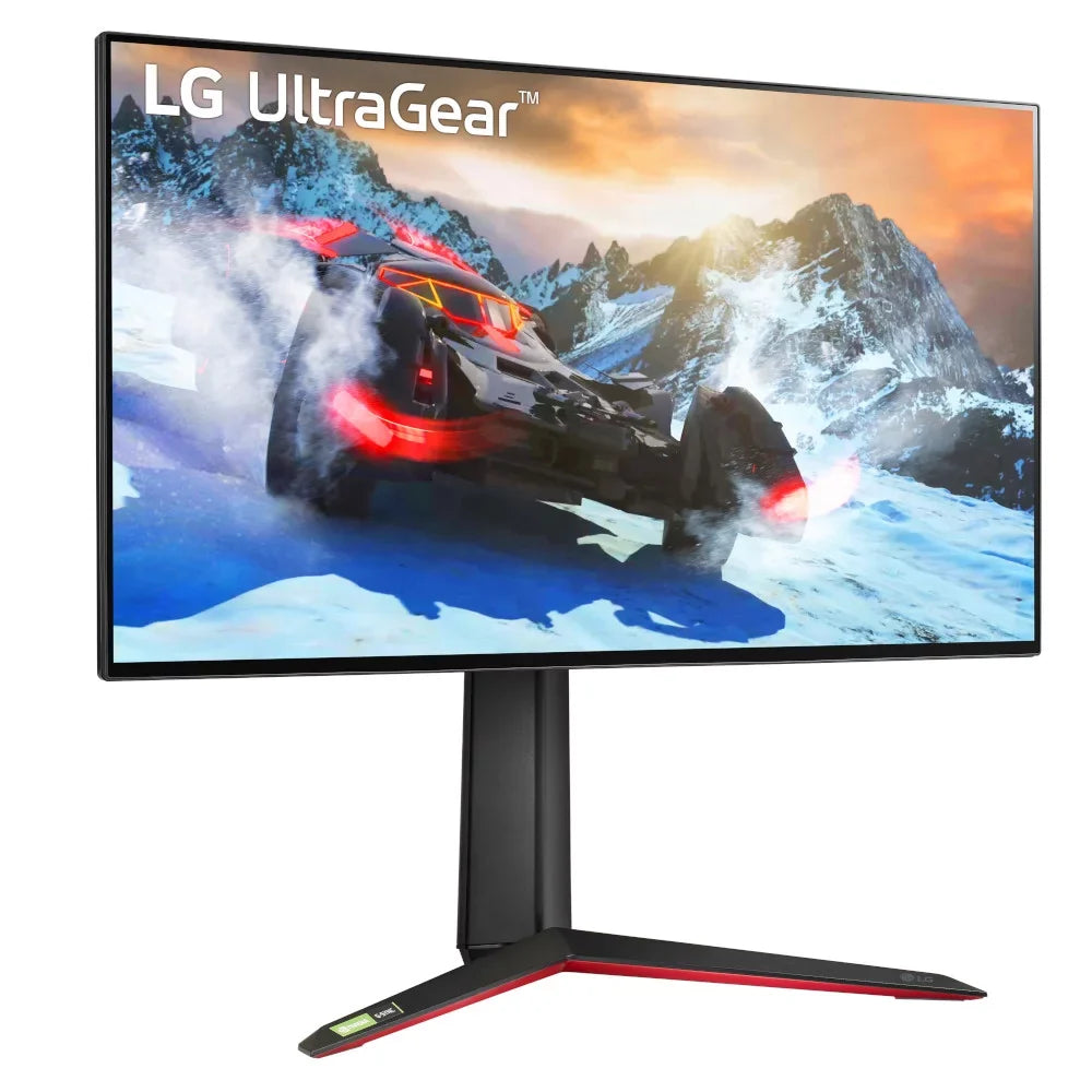 LG 27” Ultragear UHD (3840 x 2160) Nano IPS Gaming Monitor w/1ms Response Time & 144Hz Refresh Rate - 27GP95R-B