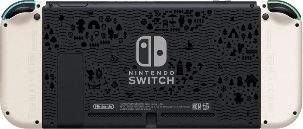 TEC Nintendo Switch Console, Animal Crossing: New Horizons Edition (Game Not Included)
