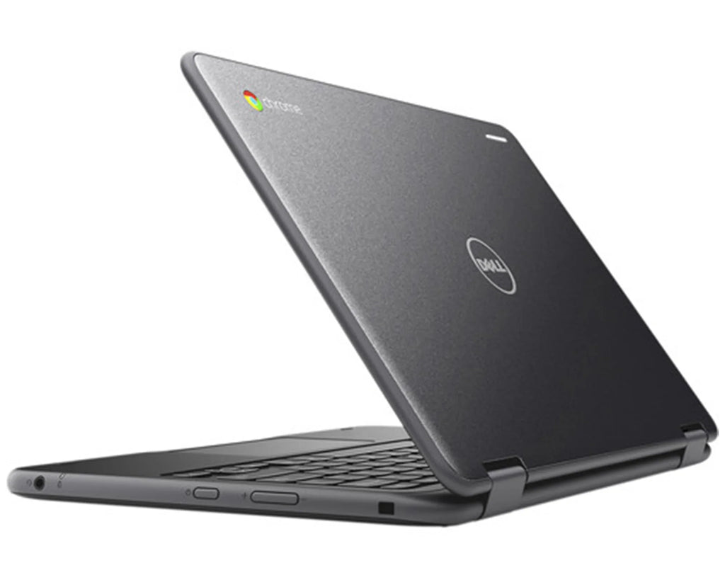 Restored Dell Chromebook 11.6-inch 4GB RAM 32GB Intel Celeron Bundle: Wireless Mouse, Bluetooth/Wireless Airbuds By Certified 2 Day Express (Refurbished)