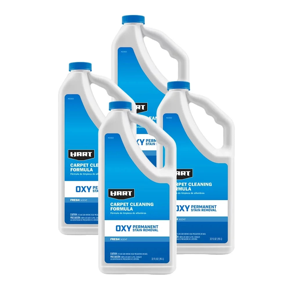 HART 32oz Oxy Carpet Spot Cleaner Formula (4-Pack)