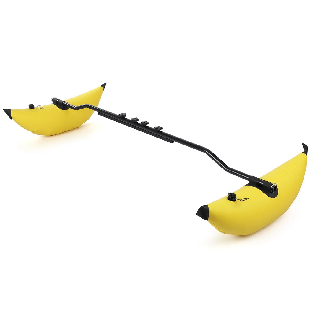 walmeck Kayak PVC Inflatable Outrigger Float with Sidekick Arms Rod Kayak Boat Fishing Standing Float Stabilizer System Kit
