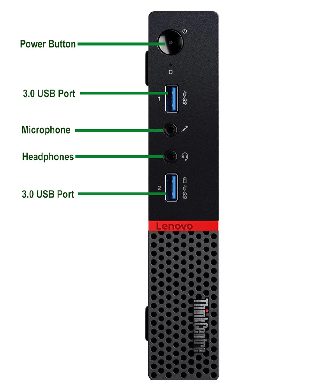 Pre-Owned Lenovo M600 Desktop Tiny Computer Mini PC Intel Pentium upto 2.64GHz Processor 4GB RAM 256GB SSD Wifi Adapter Bto KB & Mouse Windows 10 (Refurbished)