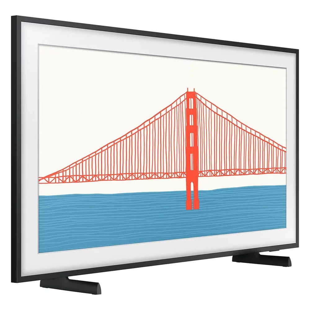 Samsung QN65LS03AA 65 inch The Frame QLED 4K Smart TV 2021 Bundle with Premiere Movies Streaming 2020 + 37-100 inch TV Wall Mount + 6-Outlet Surge Adapter + 2x 6FT 4K HDMI 2.0 Cable