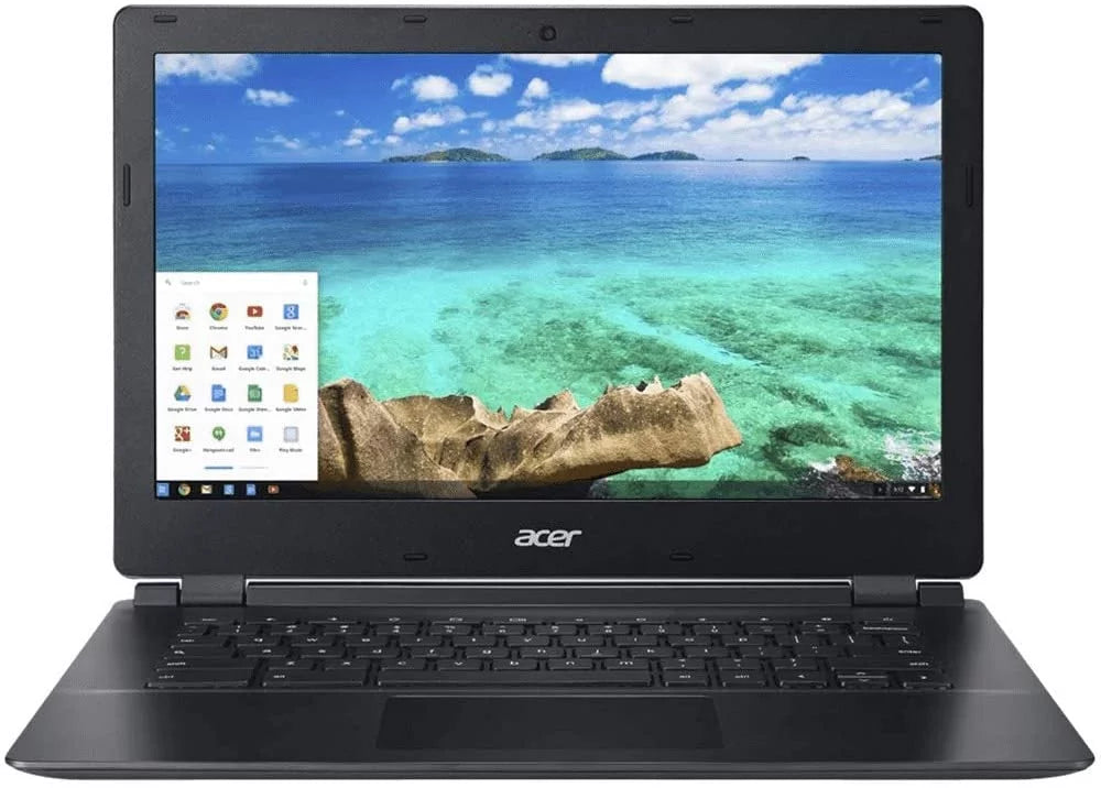 Pre-Owned Acer Chromebook C810-T7ZT Laptop Computer, 2.10 GHz Intel Celeron, 4GB DDR3 RAM, 16GB SSD Hard Drive, Chrome, 13" Screen