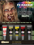 Tinsley Transfers Undead Walker Zombie Color Set FX Makeup Kit Costume Accessory