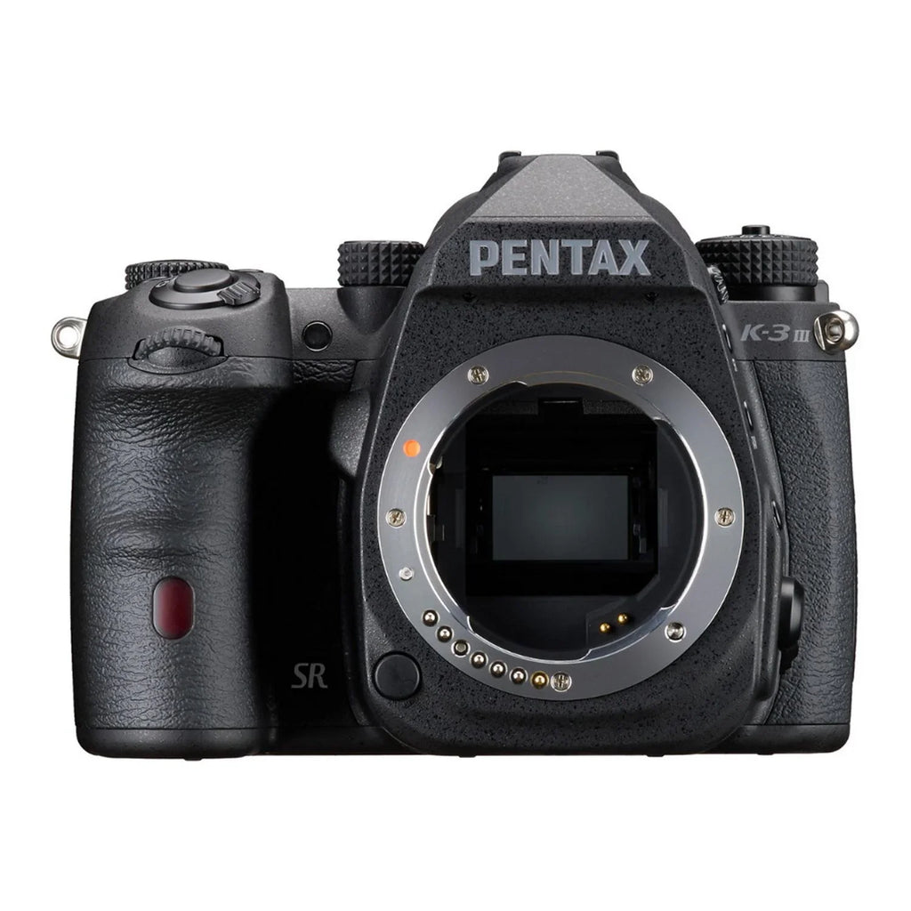 Pentax K-3 Mark III Monochrome Camera Body (Black) Bundle with O-GPS2 GPS Unit, Memory Card, and Accessory Kit