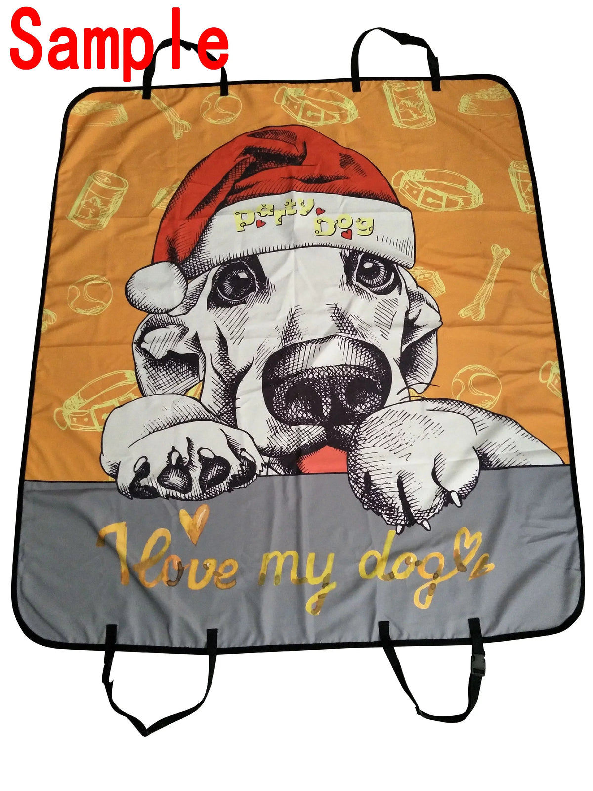 GCKG Wild Running Horses Pet Car Seat Cover Dog Car Seat Mat Hammock Cargo Mat Trunk Mat For Cars Trucks and SUV 54x60 inches
