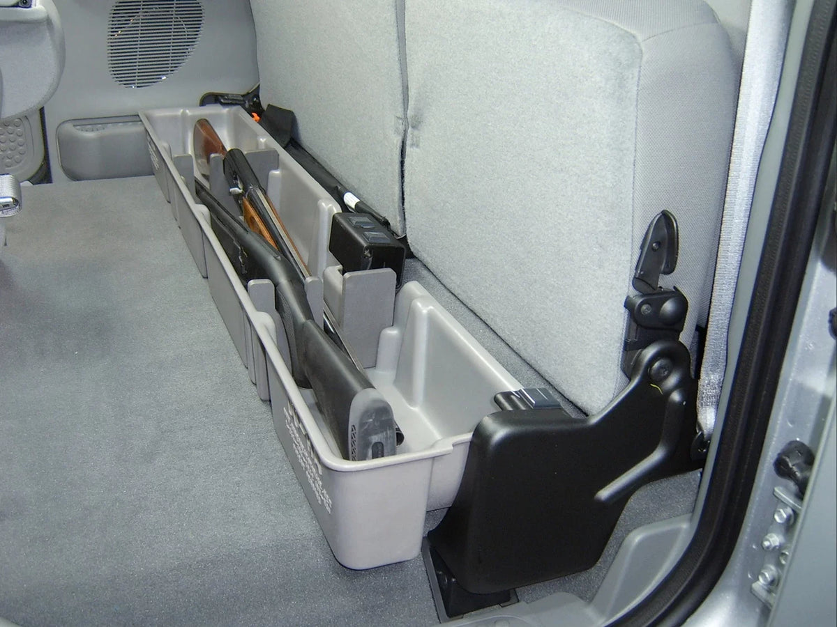 DU-HA 20093 Ford Underseat Storage Console Organizer - Gray