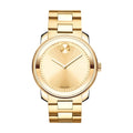Movado Bold Large Gold Dialed Analog 42.5mm Watch 3600258