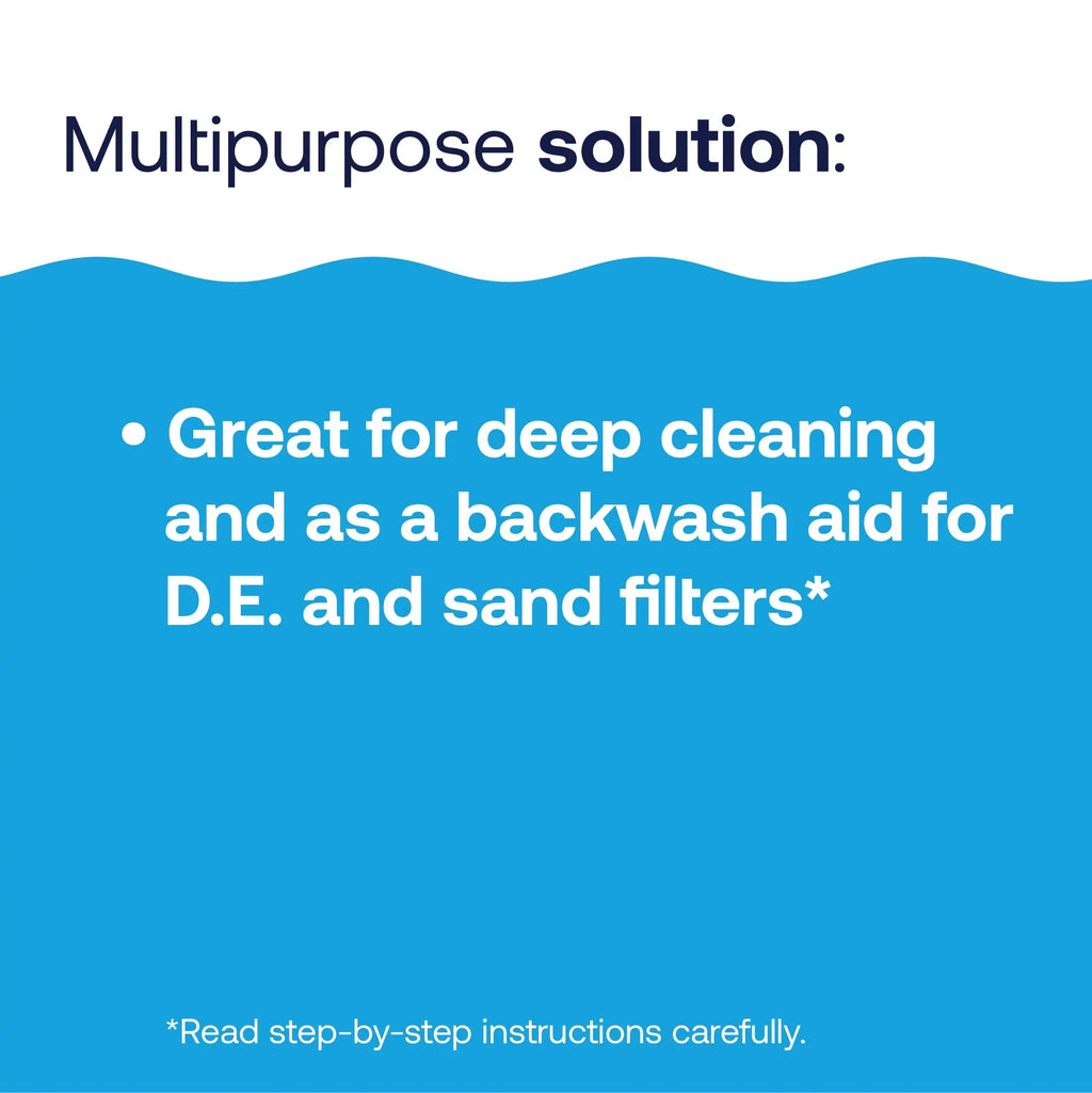 HTH Pool Filter Cleaner for Swimming Pools, 32 oz