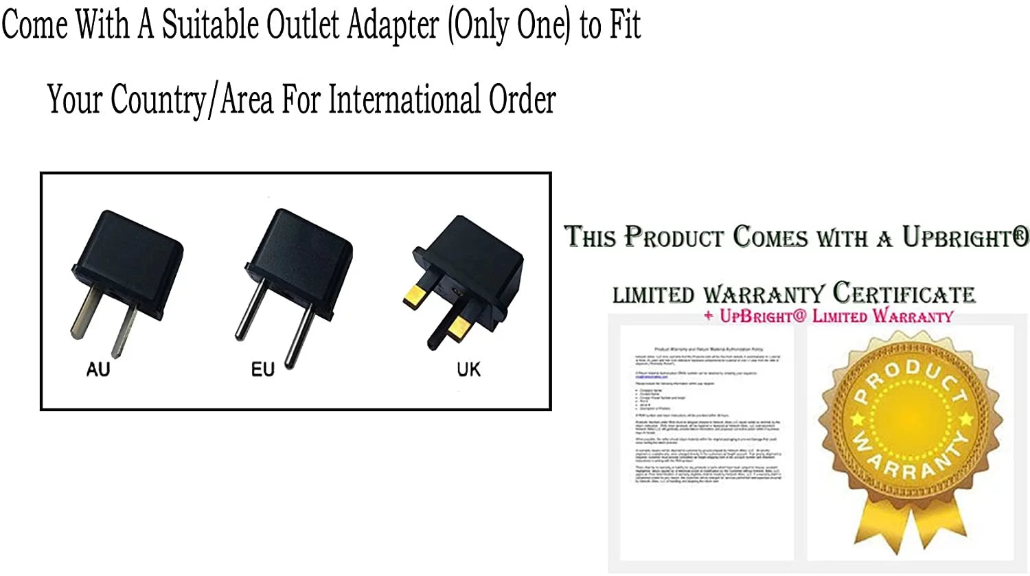 UPBRIGHT Adapter For Hitachi AXS014BTU Bluetooth SoundBar Sound Bar Speaker Power Supply Cord Cable Battery Charger
