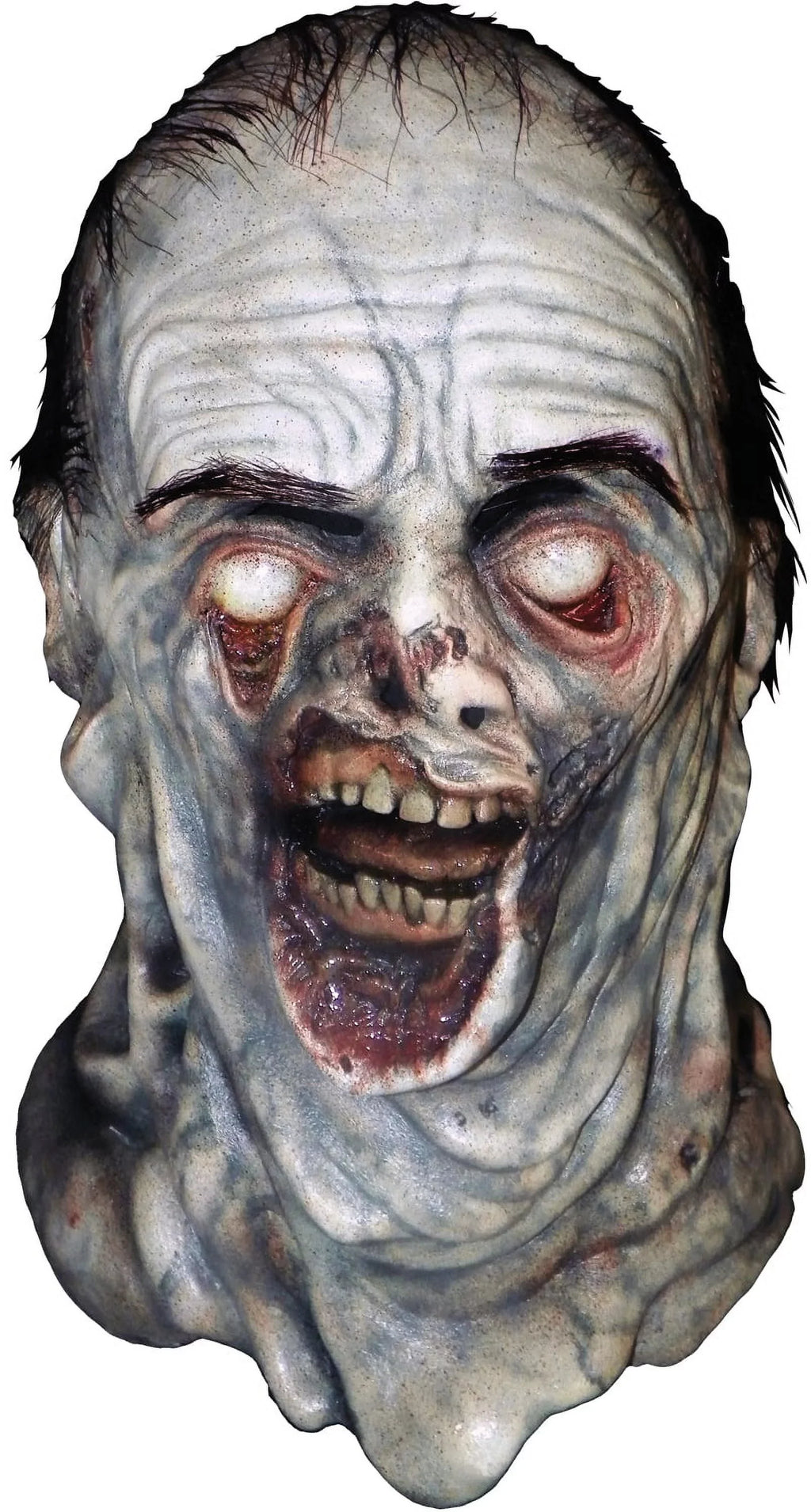 Licensed AMC Walking Dead Mush Walker Full Head Mask, Grey, One-Size