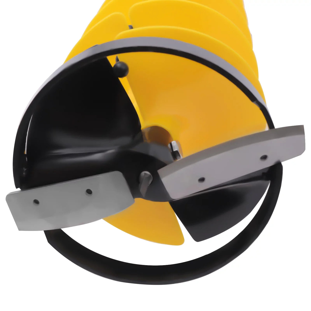 Miumaeov Cordless Nylon Ice Drill Auger 8" Dia. W/ICE Scoop Chipper/Universal Drill Adapter/Ice Fishing Rod Rack and 1 Set Blades