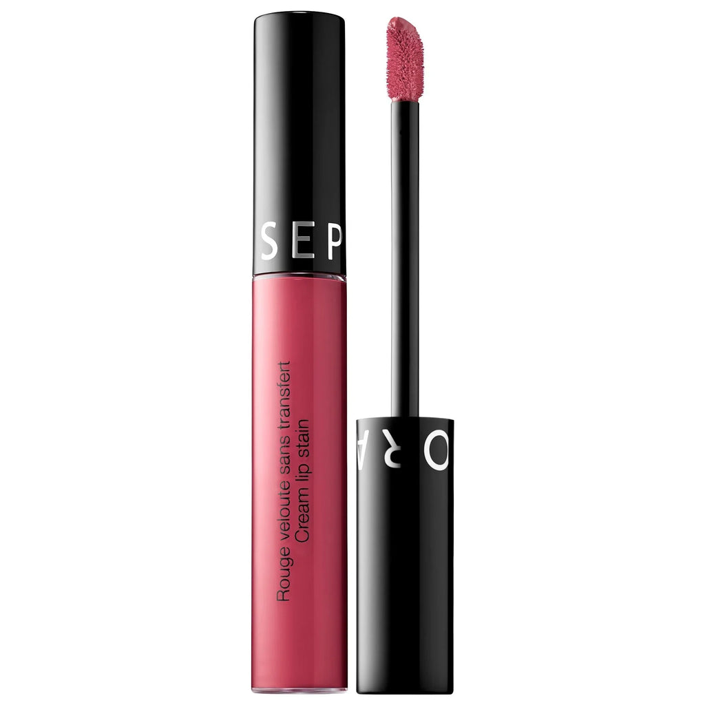 SEPHORA COLLECTION Cream Lip Stain Liquid Lipstick - 86 English Rose - matte classic strawberry - 0.169 oz/5 mL