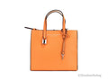 Marc Jacobs Mini Grind Melon Pebbled Leather Crossbody Tote Handbag Purse