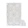 16x25x1 MERV 10 Pleated HVAC Air Filters by Glasfloss. ( Quantity 5 ) Exact Size: 15-1/2 x 24-1/2 x 7/8