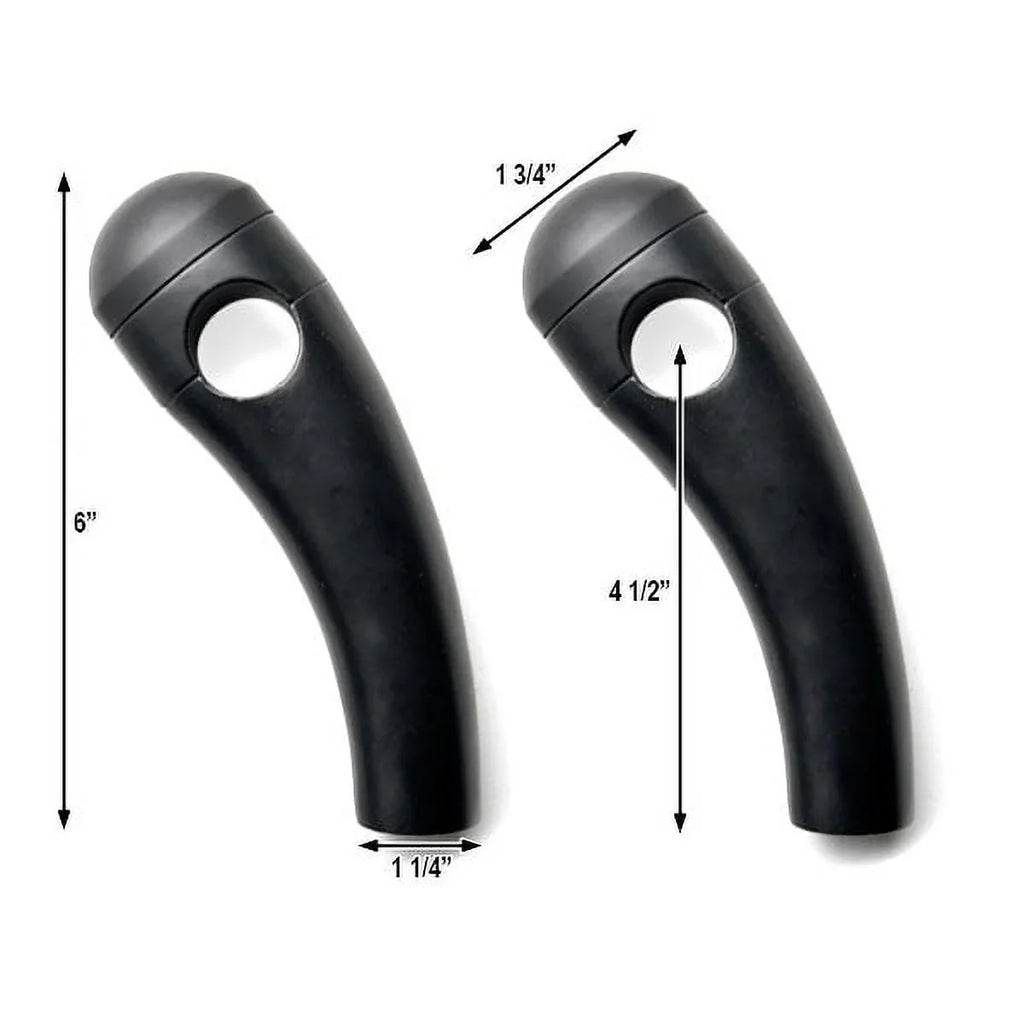 Krator Custom Black Motorcycle 1" Handlebar 4.5" Risers Compatible with Yamaha TX SR CS YX RD 350 400 500 600 650 750