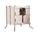 Walmeck Wood Burning Stove with Carrying Case, Ideal for Backpacking and BBQ