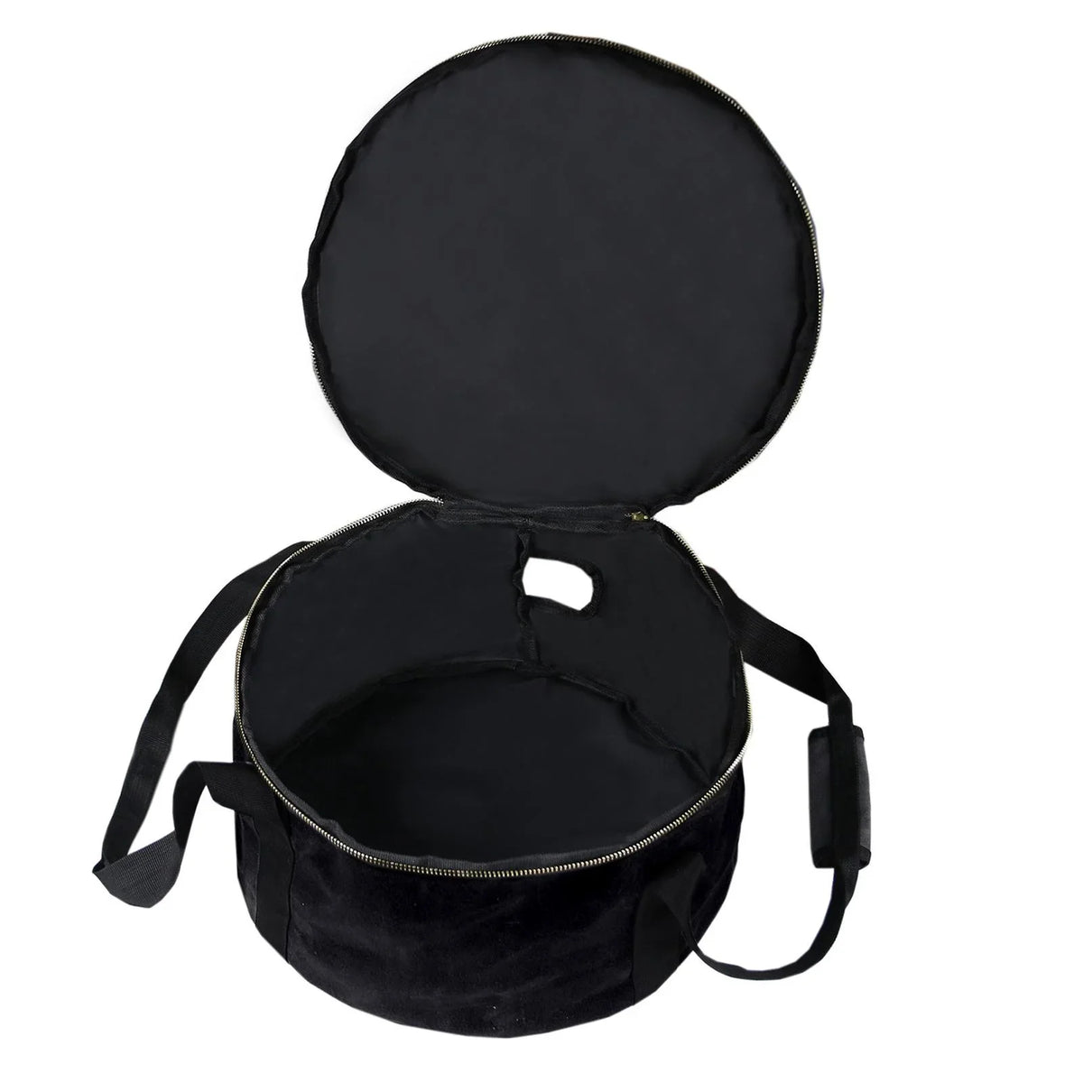 Durable Storage Bag Dutch Oven Container Cookware 12" Multipurpose Handbag Carry Bag for BBQ Camping ,Outdoor Activities ,Fishing Accessories - Black