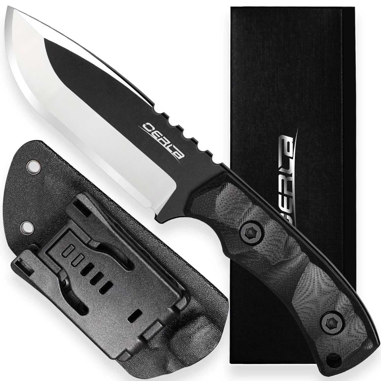 OERLA DE-0014 Fixed Blade Knife Full Tang Outdoor Camping Hunting Survival Knife