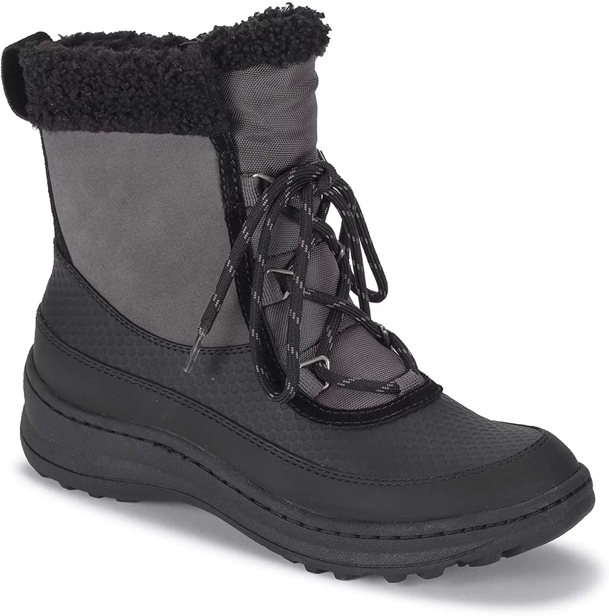 BareTraps ALTA Womens Boots 10 Dark Grey/Black Suede
