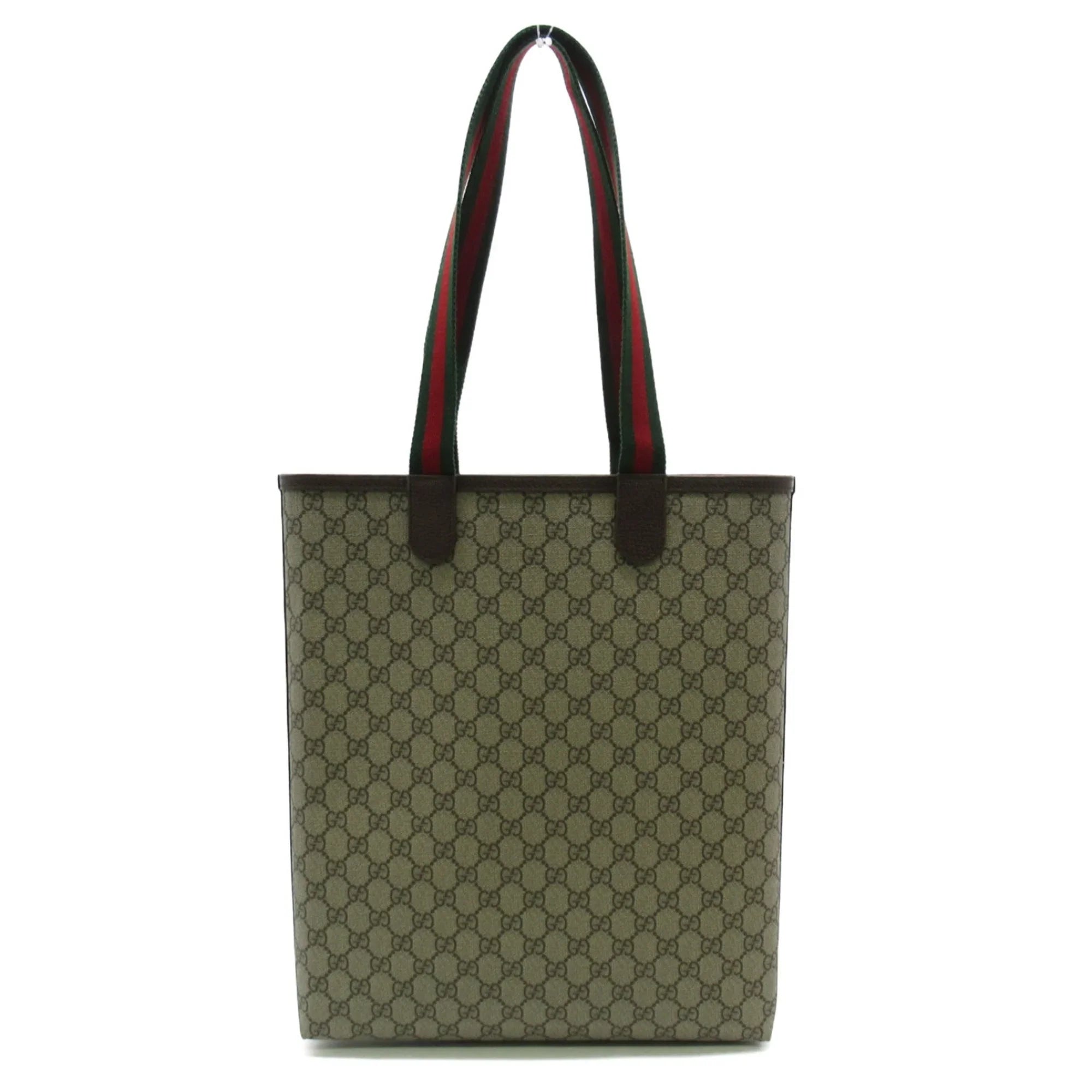 Pre-Owned GUCCI Tote Bag Beige  GG Supreme Canvas 7445449AACV8745 (New)