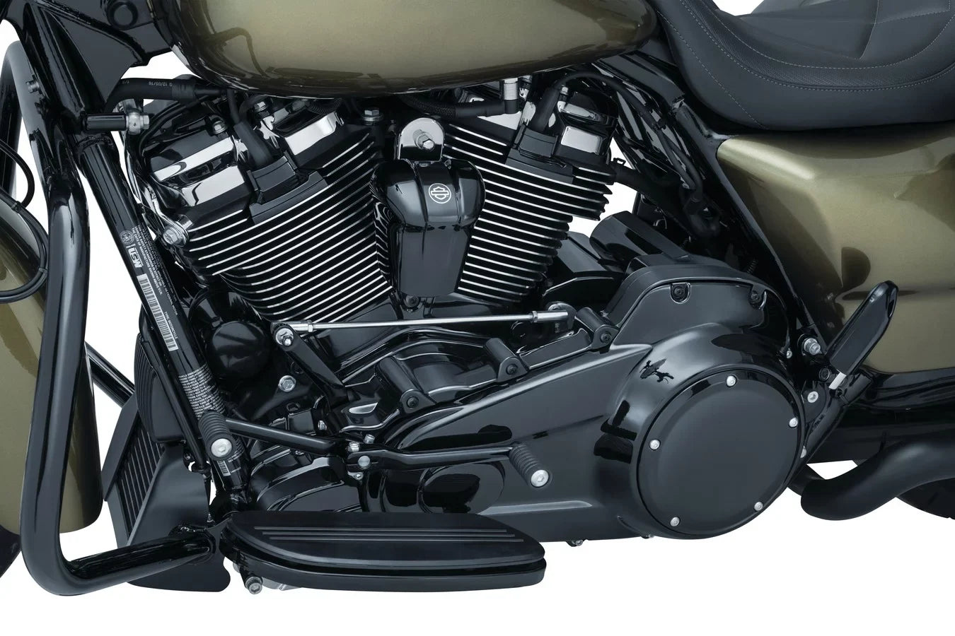 Kuryakyn 6444 Motorcycle Accent Accessory: Precision Spark Plug Covers for 2017-19 Harley-Davidson Milwaukee-Eight Motorcycles, Gloss Black