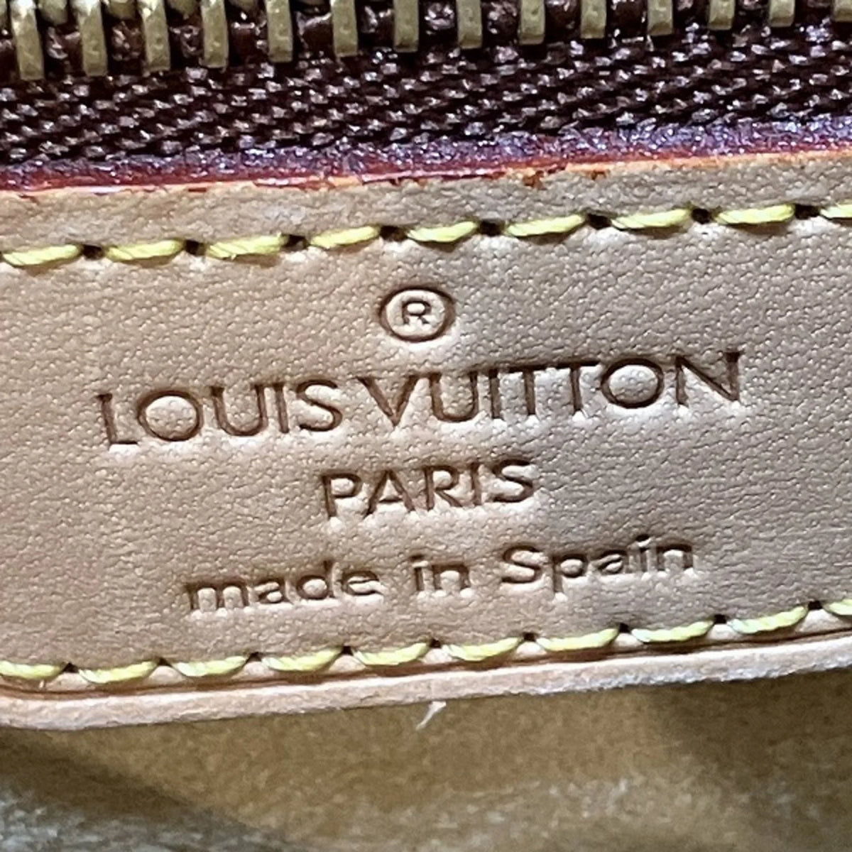 Pre-Owned Louis Vuitton Monogram Looping GM M51145 Bag Tote Women's (Good)