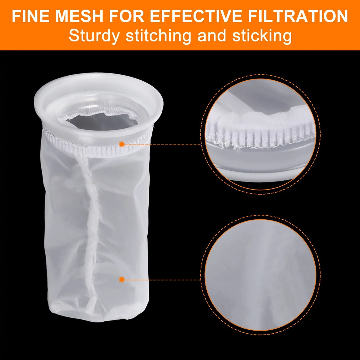 163mm IBC Lid Filter Cover T-Shaped Rainwater Tank IBC Tote Cover with Washable Nylon Filter