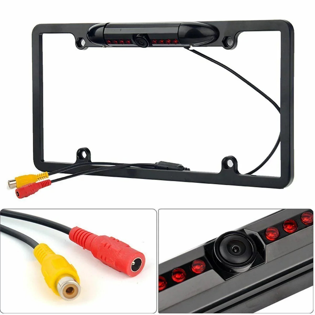 FOR KENWOOD DDX-419 DDX419 NIGHT VISION COLOR REAR VIEW CAMERA BLACK FRAM