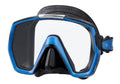 Tusa Freedom HD Scuba Diving Mask M-1001QB-FB - Fishtail Blue