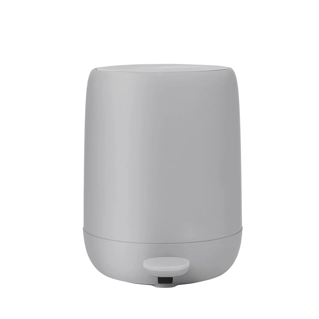 SONO Pedal Bin Wastebasket 3Liter/0.8 Gallon Microchip (Grey) Soft Close