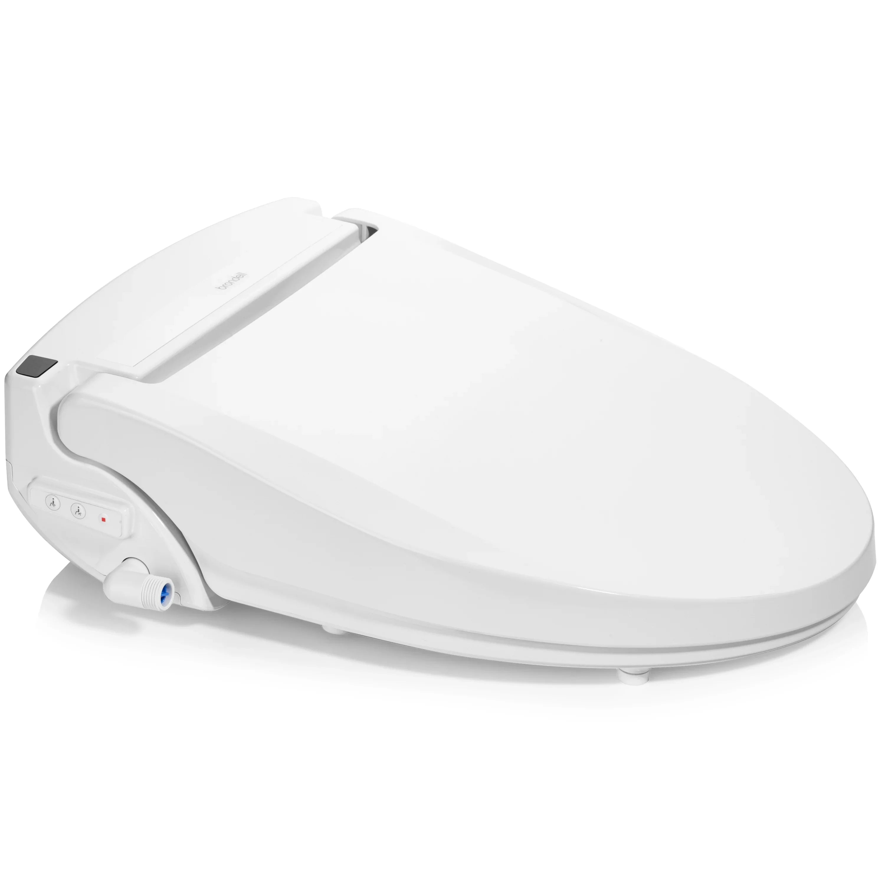 Brondell Swash DR802 Advanced Bidet Toilet Seat with Remote Control, Elongated White