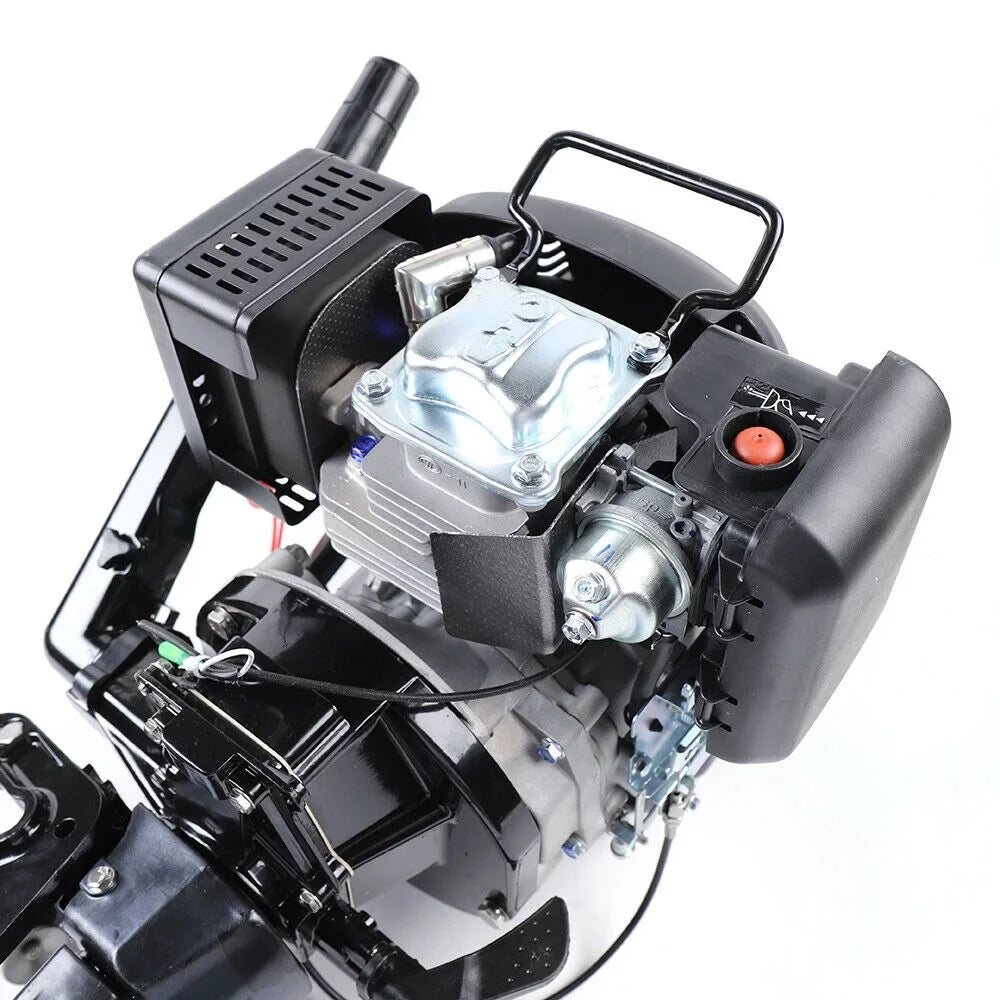 Miumaeov 6HP 4 Stroke Outboard Motor Boat Engine Air Cooling System Fishing Boat Motor