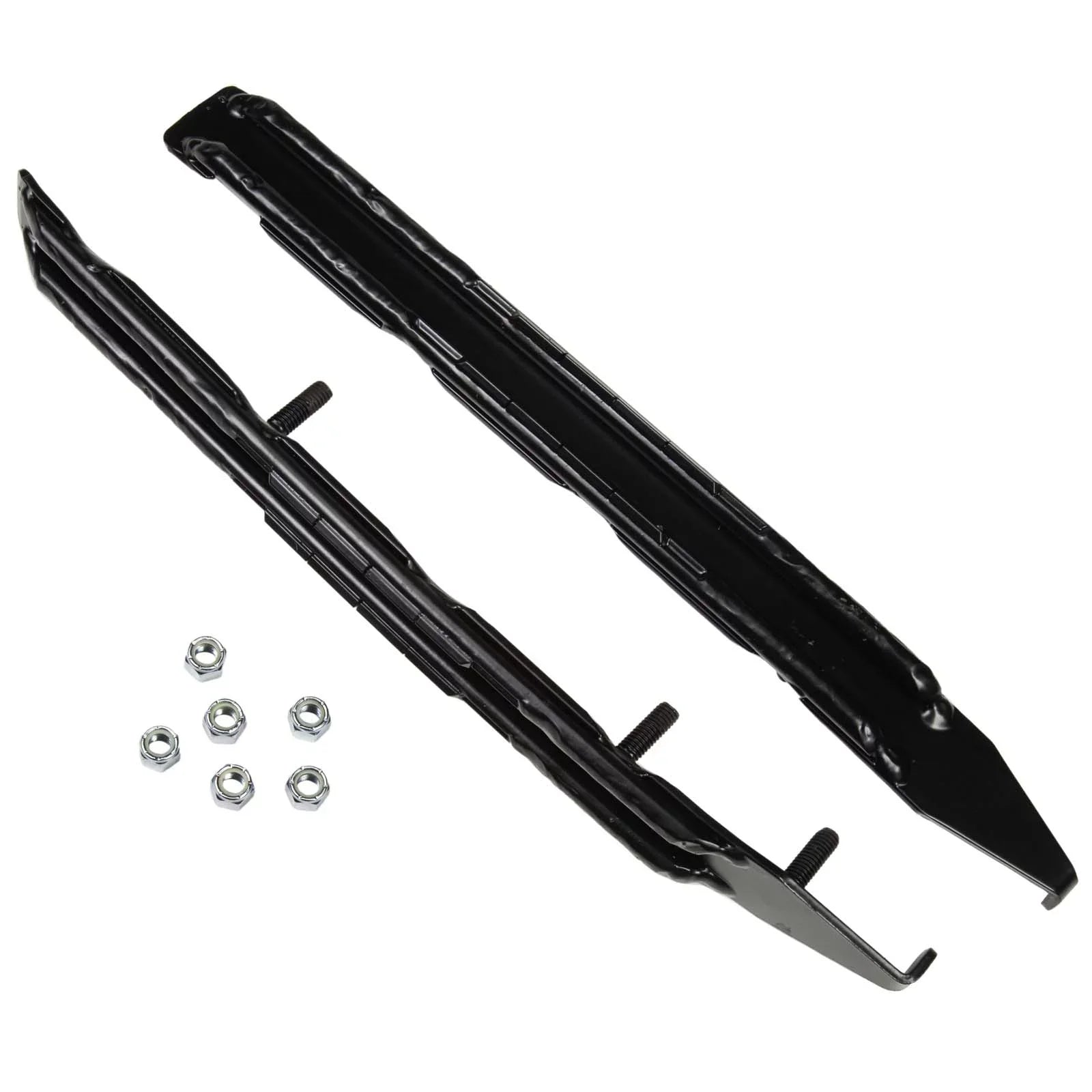 Bottom Line, F4-464, 4" Dual Runner Carbides for many 2007-2009 Polaris Models with Blow Molded Skis