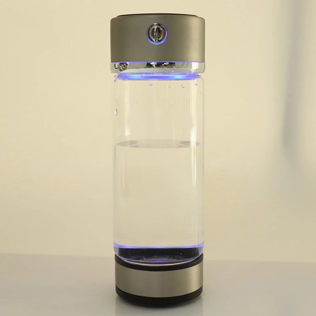 Portable Healthy Hydrogen Rich Water Maker Lonized Water Generator Bottle Lonizer Anti-Aging Antioxidant USB Rechargeable Water Filter Purifier Keep Body Hydrated