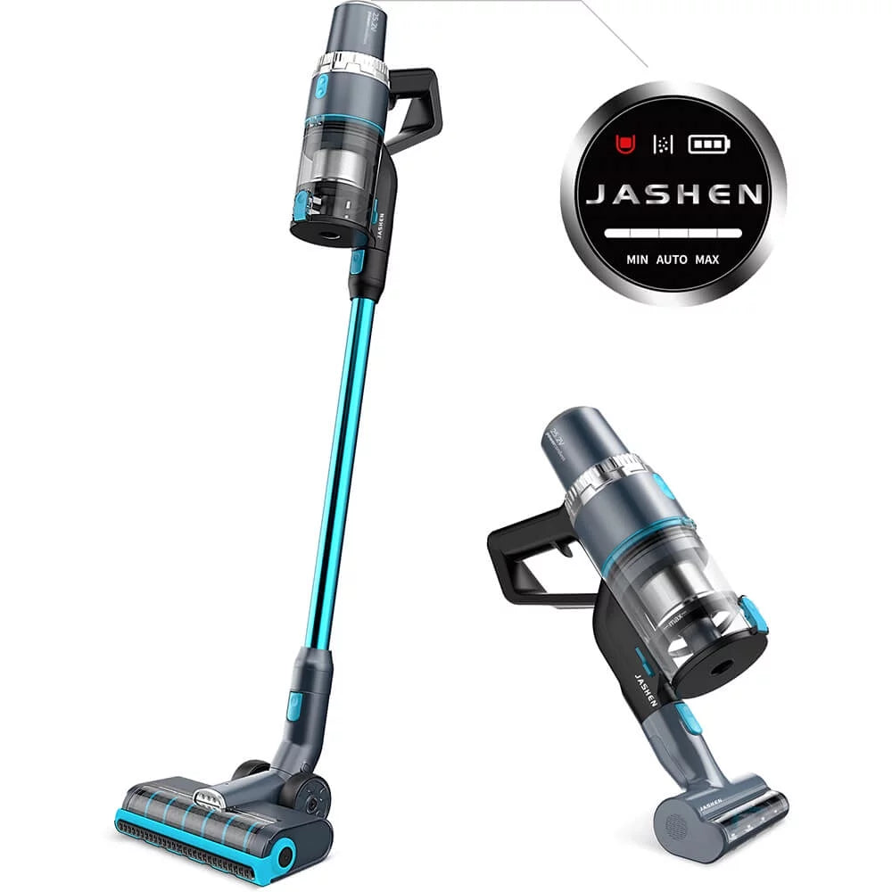 JASHEN V18 Cordless Stick Vacuum Cleaner 26kPa Suction 2500 mAh Battery 350W motor