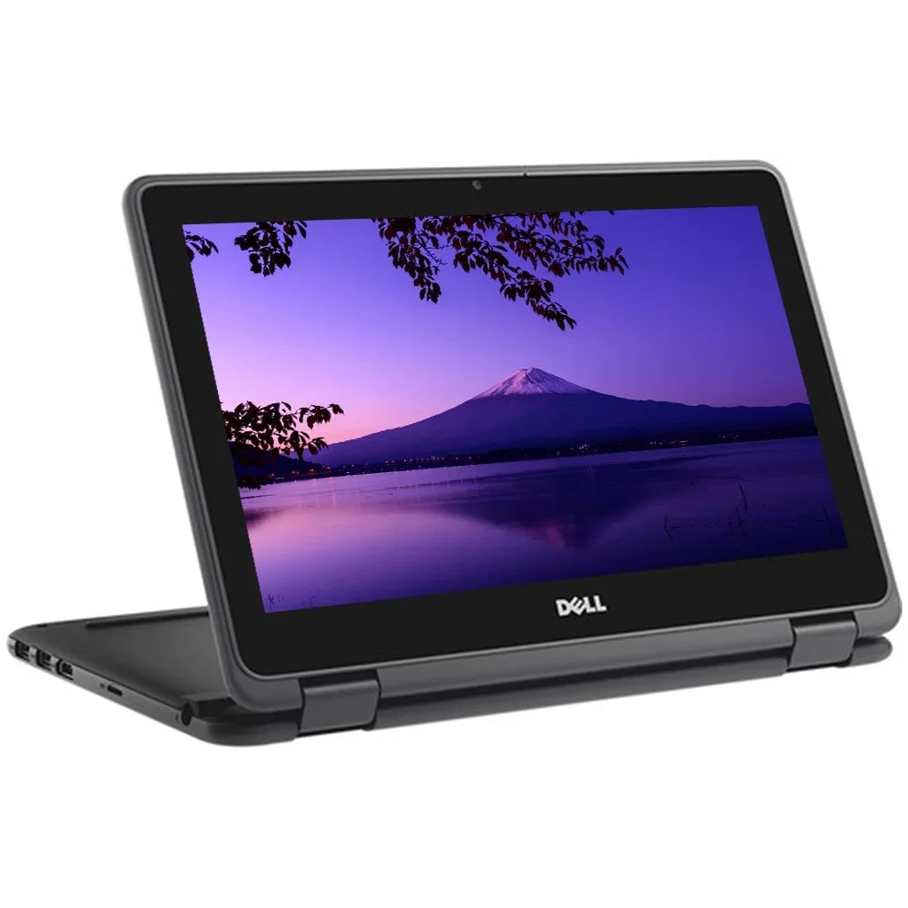 Restored Dell Chromebook 11.6-inch 4GB RAM 32GB Intel Celeron Bundle: Wireless Mouse, Bluetooth/Wireless Airbuds By Certified 2 Day Express (Refurbished)
